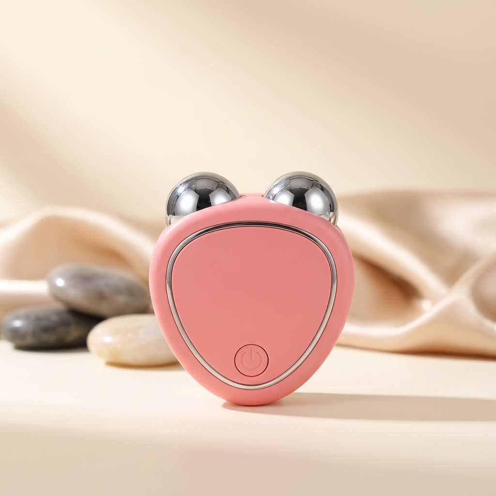 Masajeador Facial con microcorriente