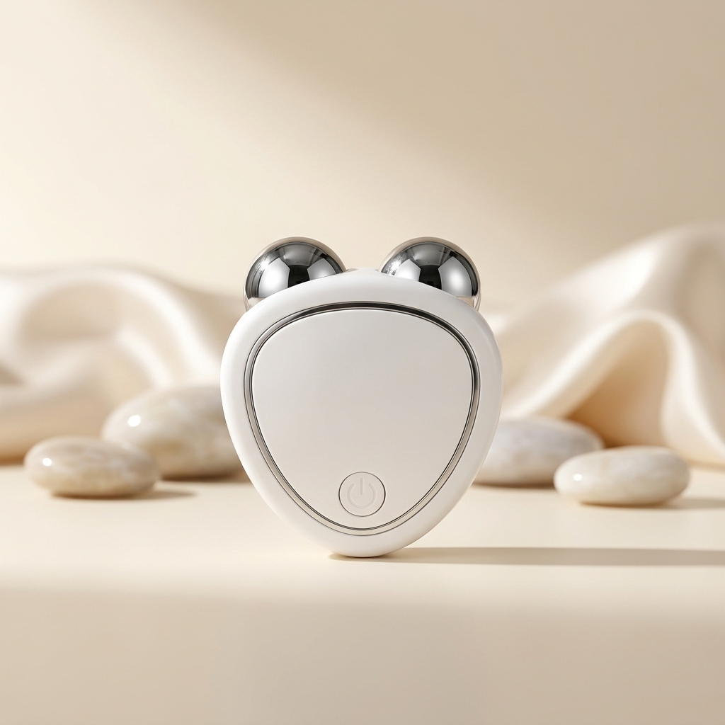 Masajeador Facial con microcorriente